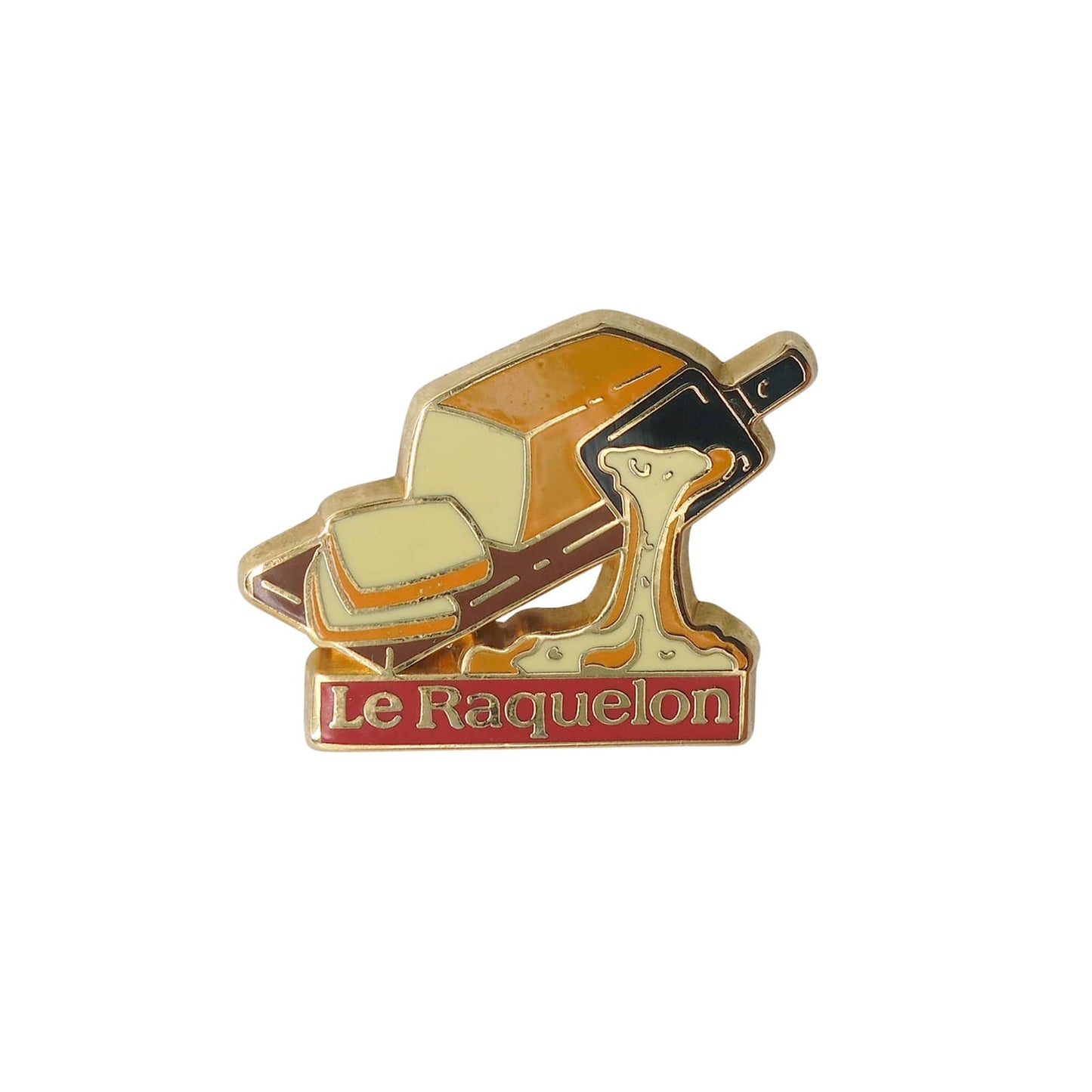 Le Raquelon チーズブランド ピンズ Arthus Bertrand