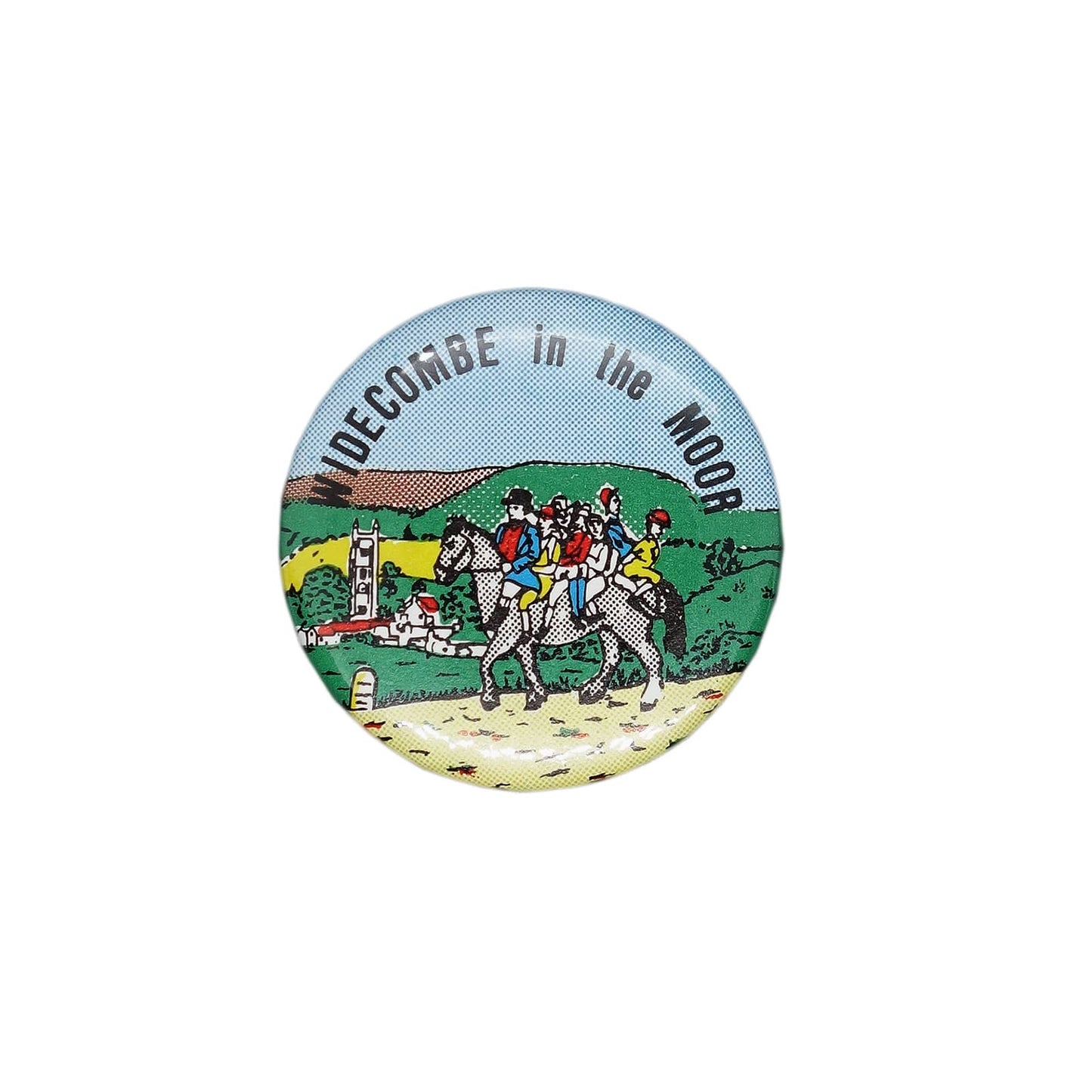 Widecombe in the Moor 缶バッジ バッチ