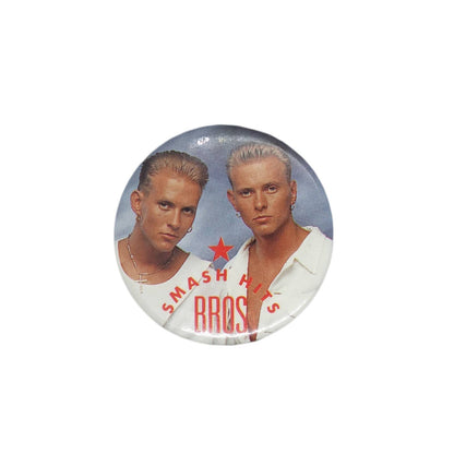 BROS ブロス 缶バッジ バッチ Smash Hits