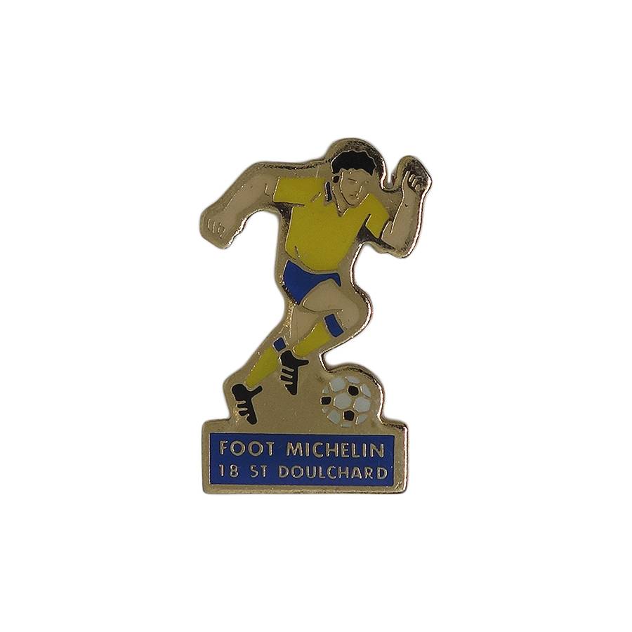 FOOT MICHELIN サッカークラブ ピンズ 留め具付き