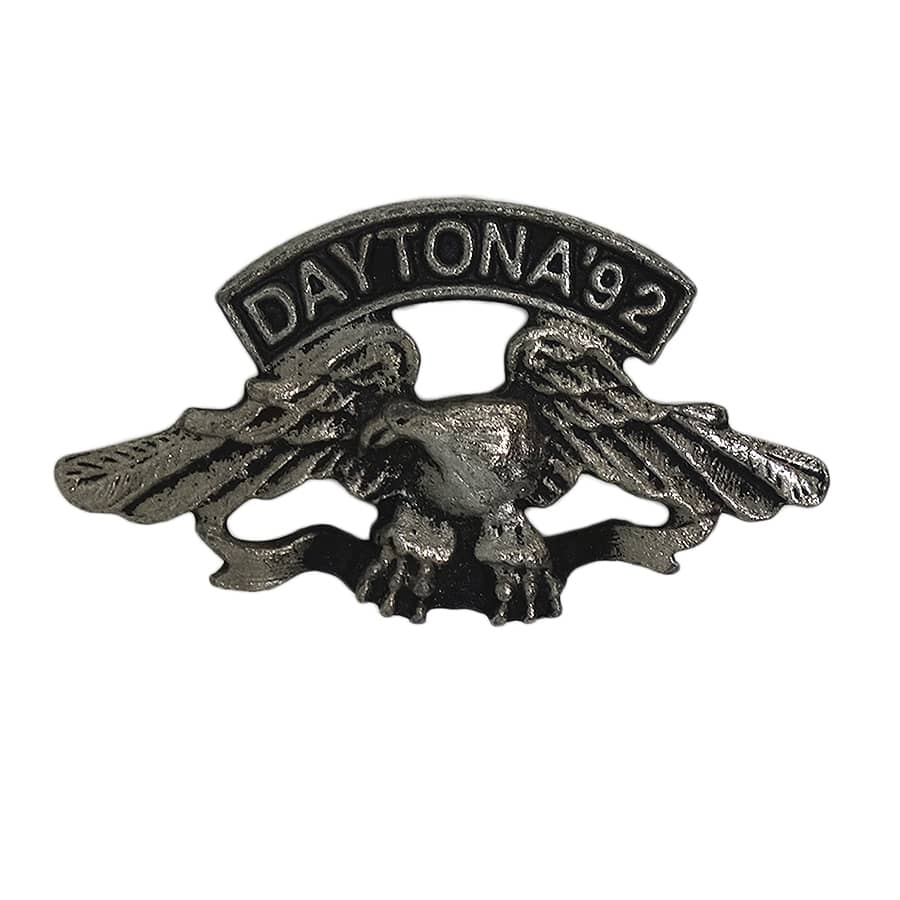 DAYTONA '92 バイカー ピンズ デイトナ イーグル 留め具付き