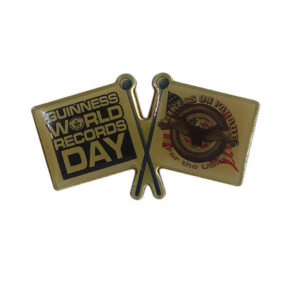 BIKERS ON PARADE バイカー ピンズ GWR Day フラッグ 留め具付き