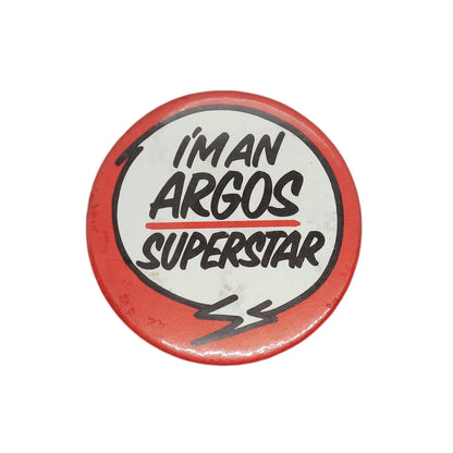 I'M ARGOS SUPERSTAR 缶バッジ バッチ