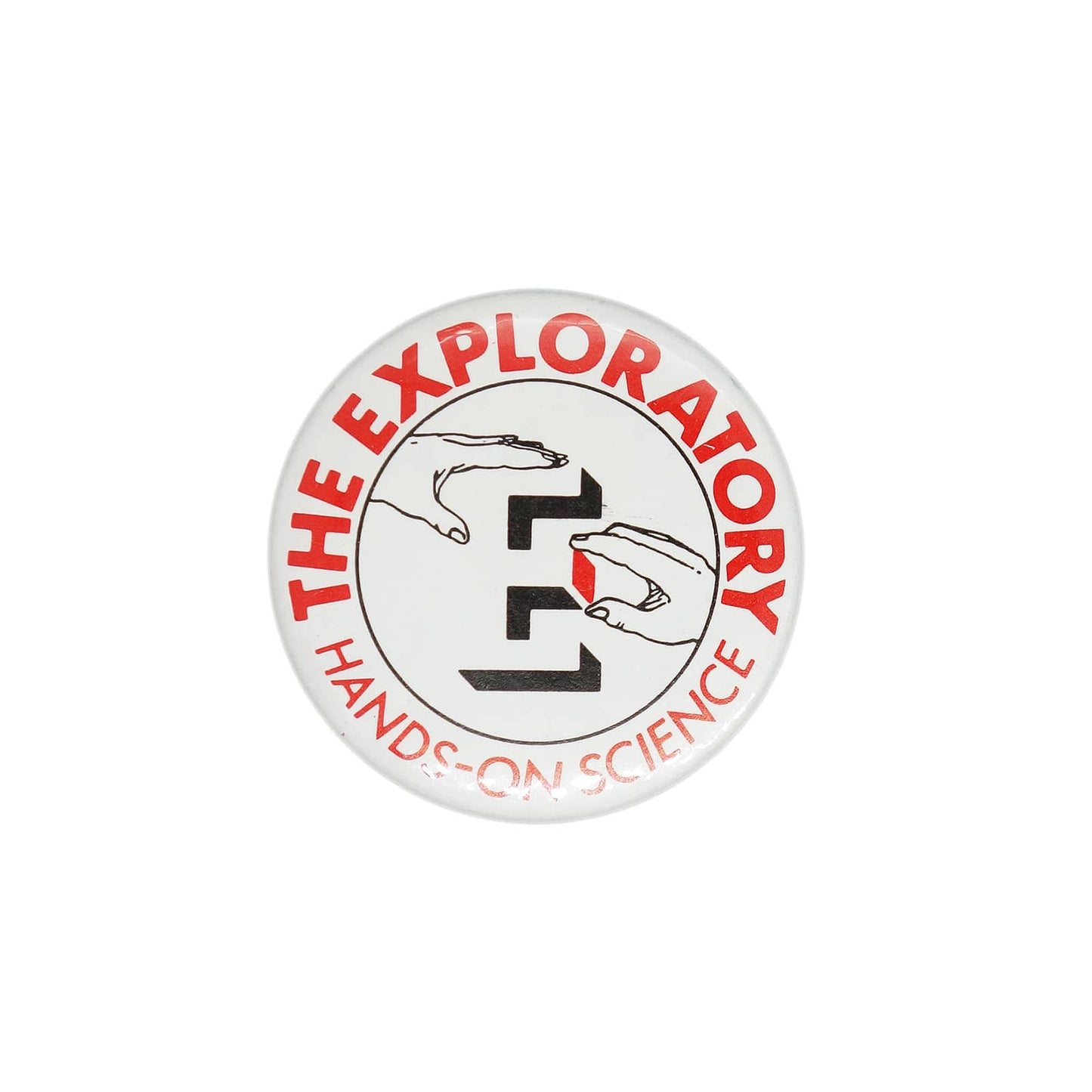 THE EXPLORATORY 缶バッジ バッチ HANDS-ON-SCIENCE