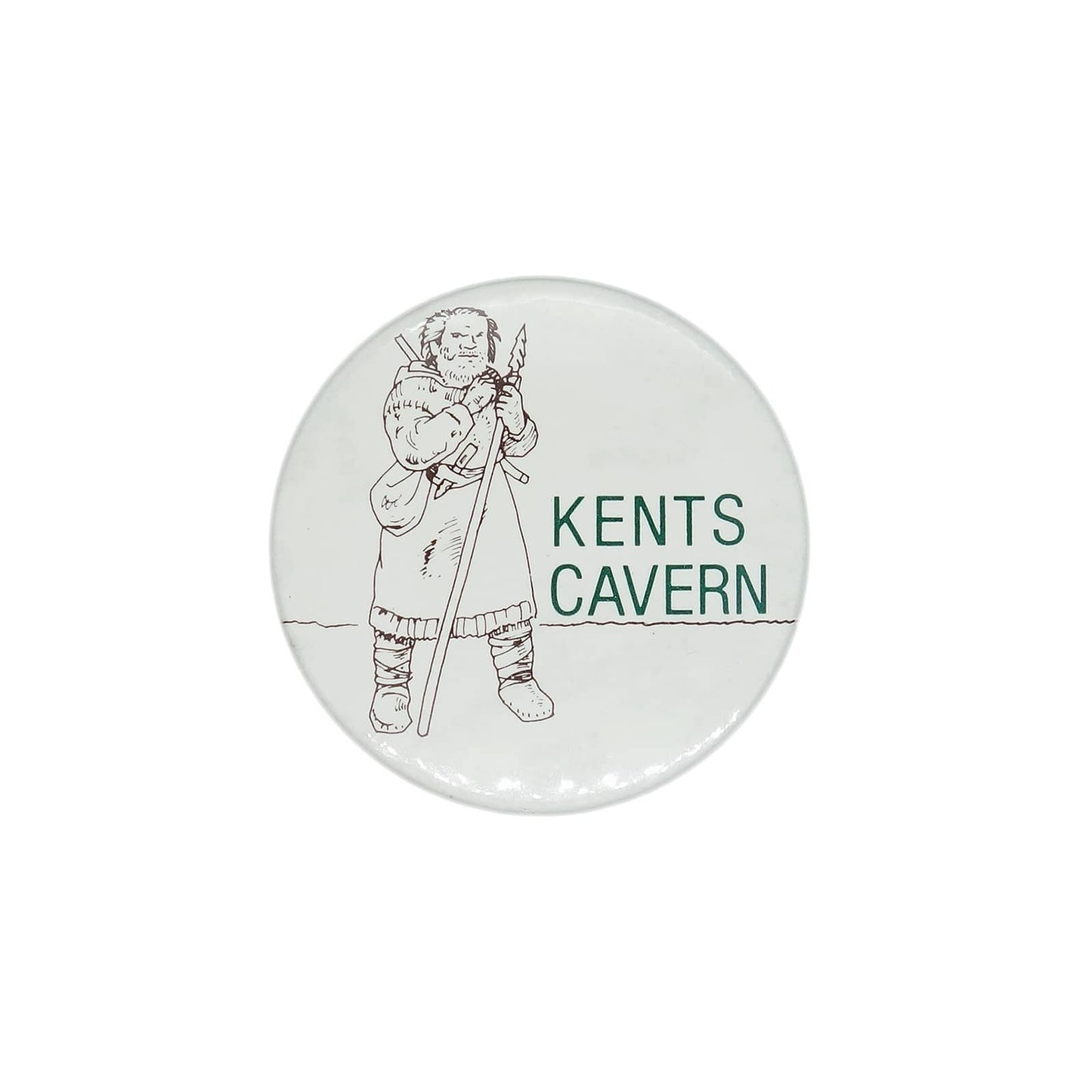 KENTS CAVERN ケンツ洞窟 缶バッジ バッチ 先史人