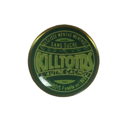 ピンズ CACHOU KILLTOTDS フランス 留め具付き ピンバッジ　