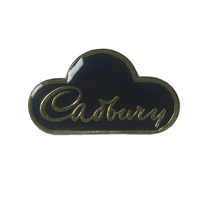 ピンズ お菓子メーカー Cadbury イギリス 留め具付き ピンバッジ レトロ　