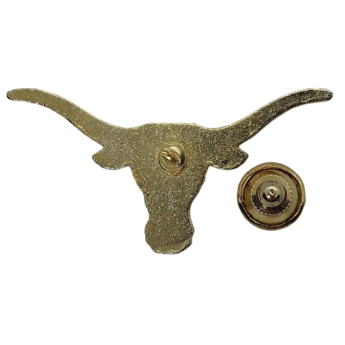 Texas Longhorns ピンズ テキサス・ロングホーンズ 留め具付き