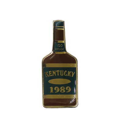 100 PROOF KENTUCKY 1989 ウイスキー ピンズ 留め具付き