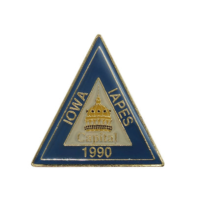 IOWA IAPES 1990 ピンズ 留め具付き