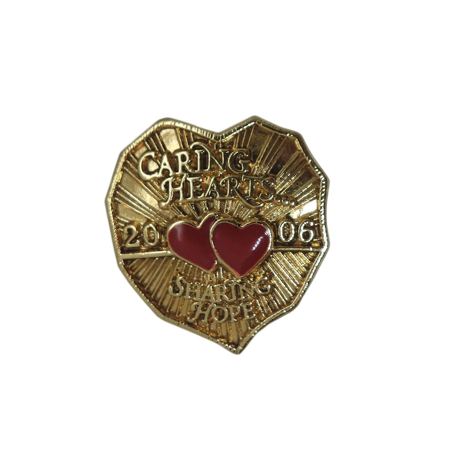 CARING HEART 2006 ピンズ SHARING HOPE