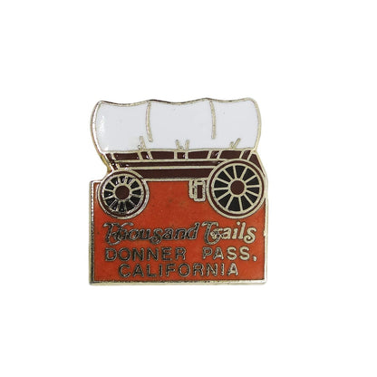 Thousand Trails CALIFORNIA 幌馬車 ピンズ キャンプ場 留め具付き