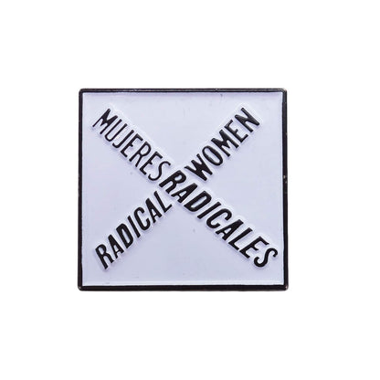RADICAL WOMEN X MUJERES RADICA ピンズ 留め具付き