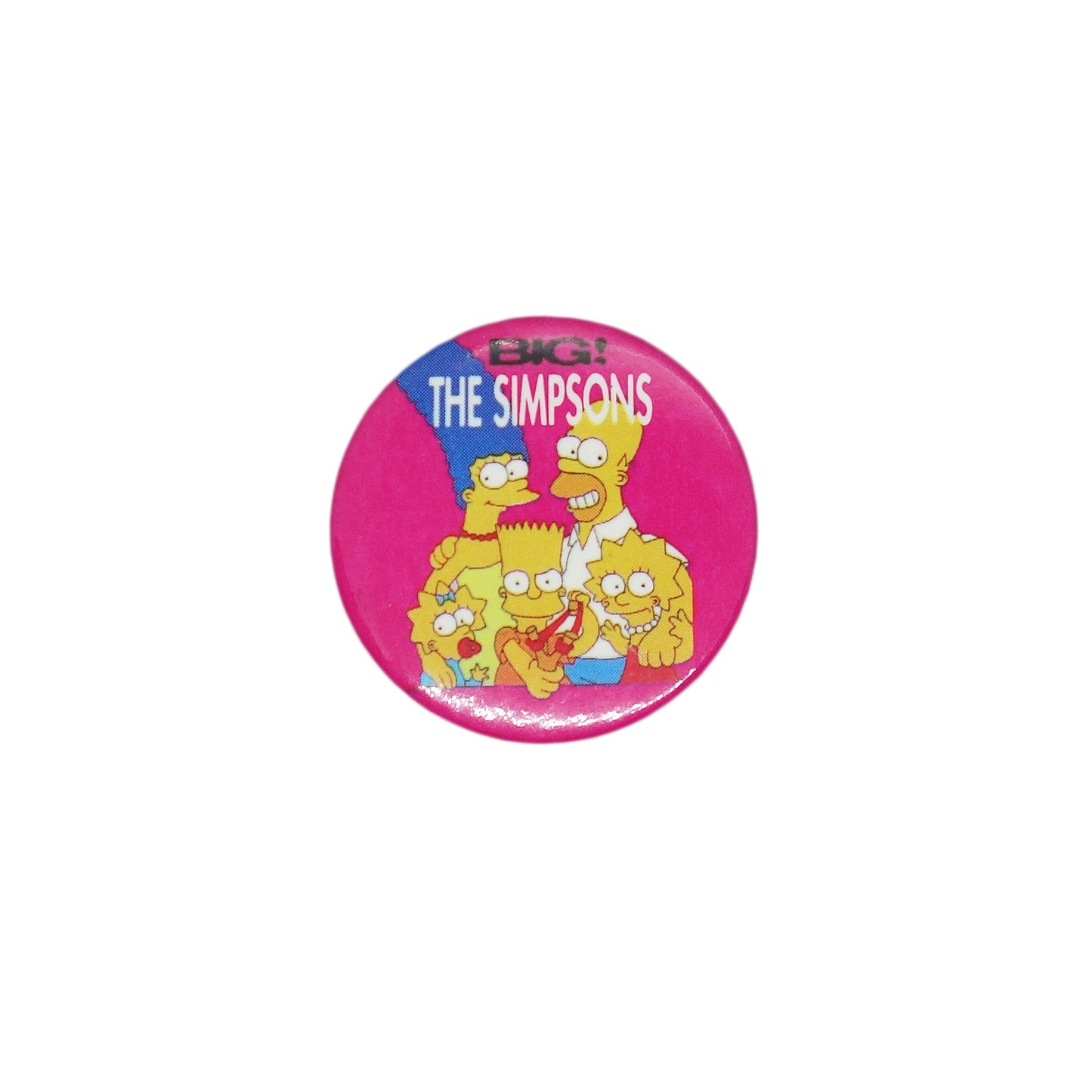 THE SIMPSONS ザ・シンプソンズ 缶バッジ バッチ アニメ 雑誌 BIG!