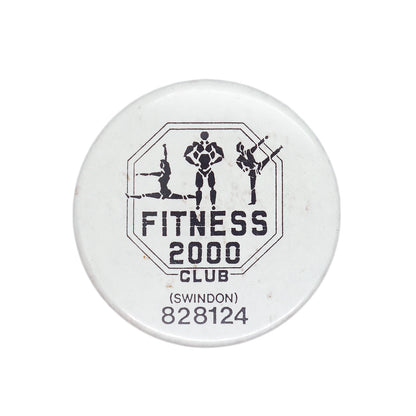 FITNESS 2000 CLUB 缶バッジ バッチ