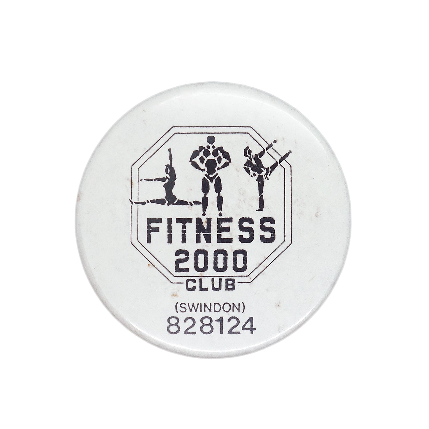 FITNESS 2000 CLUB 缶バッジ バッチ