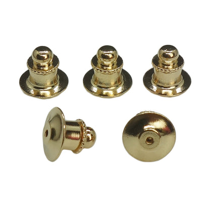 ピンズ 留め具 新品 5個セット 金色