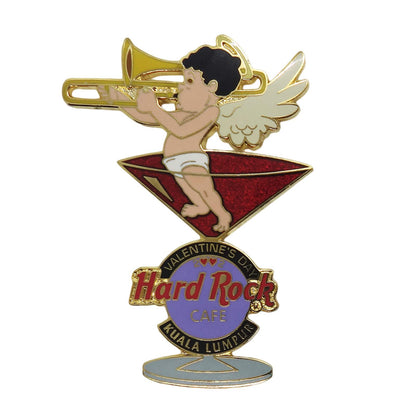 Hard Rock CAFE バレンタインデー カクテル型 ピンズ ハードロックカフェ 留め具付き