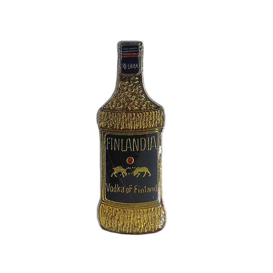 FINLANDIA ウォッカ ピンズ お酒 フィンランディア 留め具付き