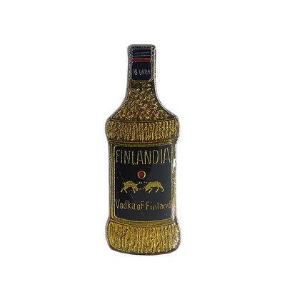 FINLANDIA ウォッカ ピンズ お酒 フィンランディア 留め具付き