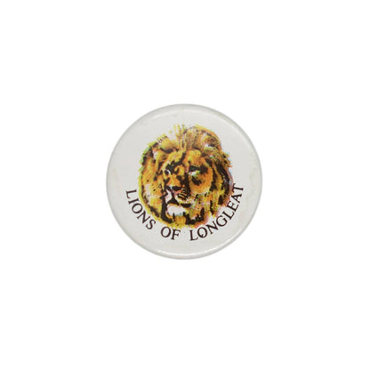 LIONS OF LONGLEAT ライオン 缶バッジ バッチ