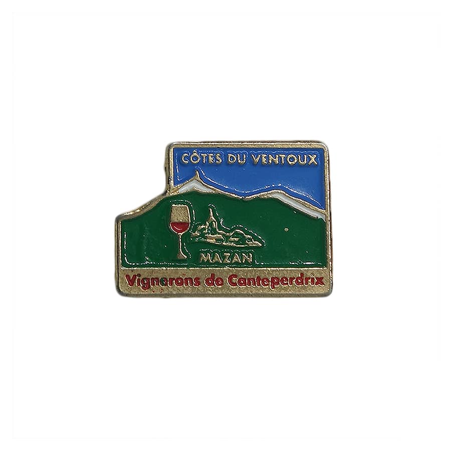 VIGNERONS DE CANTEPERDRIX ワイン ピンズ お酒 留め具付き
