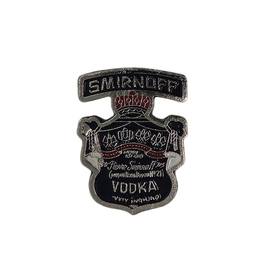 SMIRNOFF ウォッカ ピンズ お酒 スミノフ 留め具付き