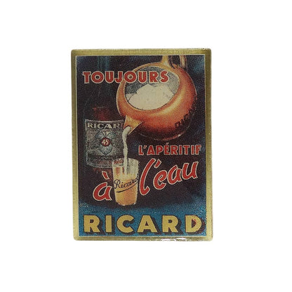 RICARD パスティス ピンズ お酒 リカール 留め具付き