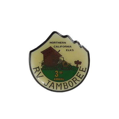 NORTHERN CALIFORNIA ELKS ピンズ RV JAMBOREE 留め具付き
