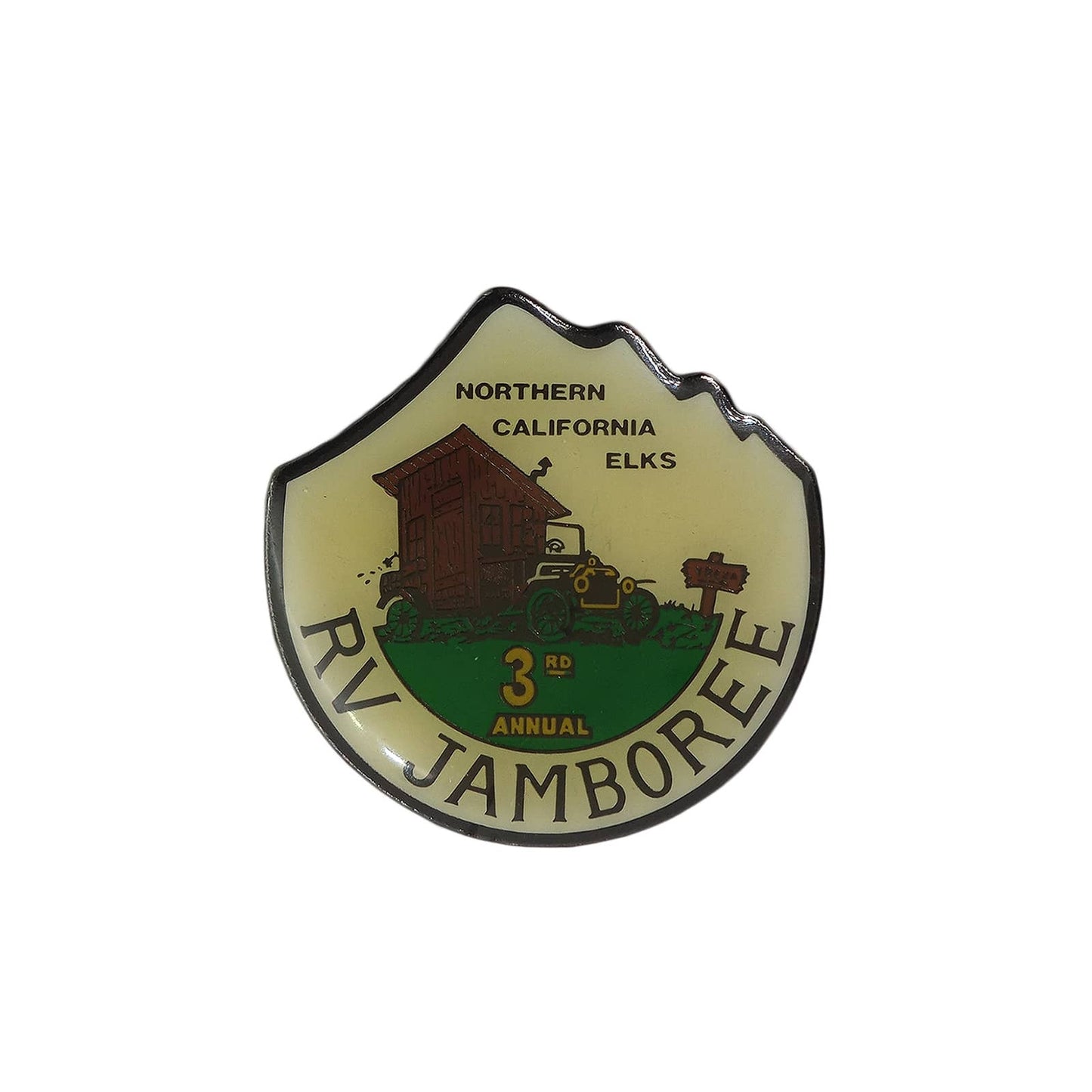 NORTHERN CALIFORNIA ELKS ピンズ RV JAMBOREE 留め具付き