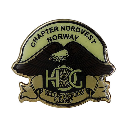 HARLEY OWNERS GROUP バイカー ピンズ ハーレーダビッドソン イーグル