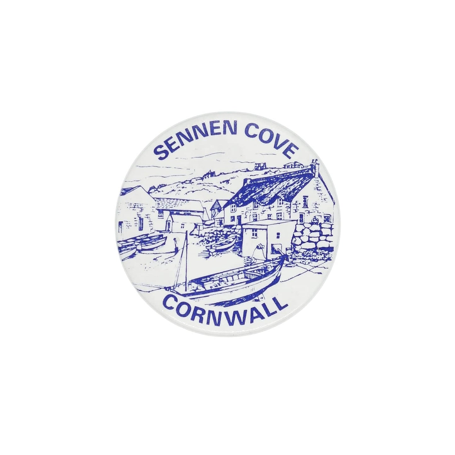 SENNEN COVE CORNWALL セネン・コーブ 缶バッジ バッチ
