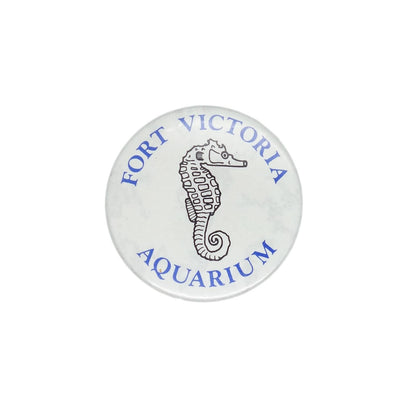 FORT VICTORIA AQUARIUM タツノオトシゴ 缶バッジ バッチ