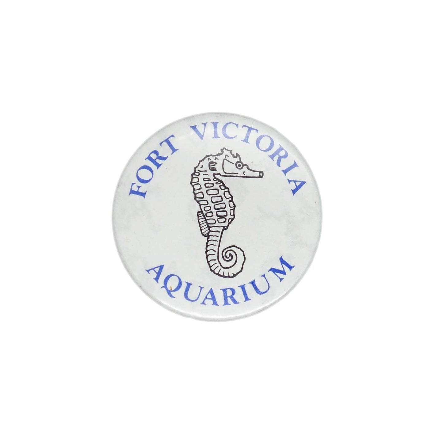 FORT VICTORIA AQUARIUM タツノオトシゴ 缶バッジ バッチ