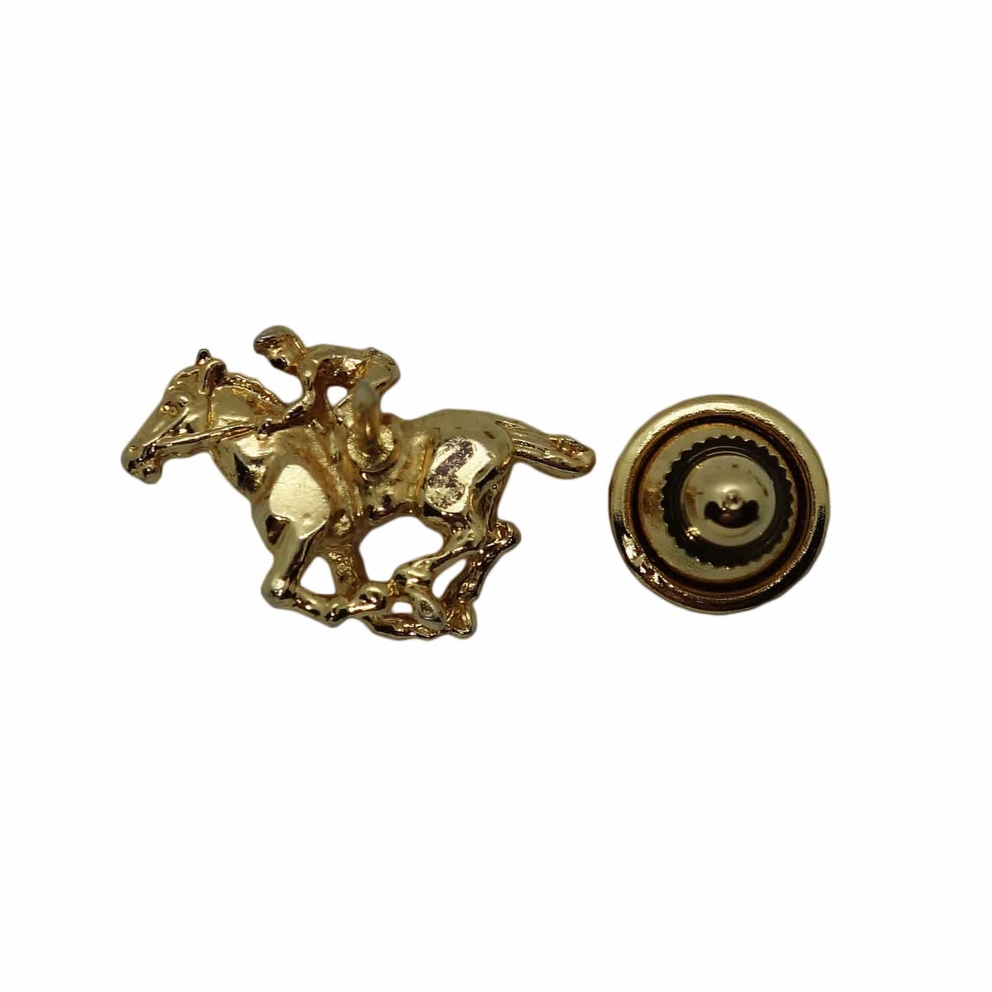 ジョッキー ピンズ 競馬 留め具付き