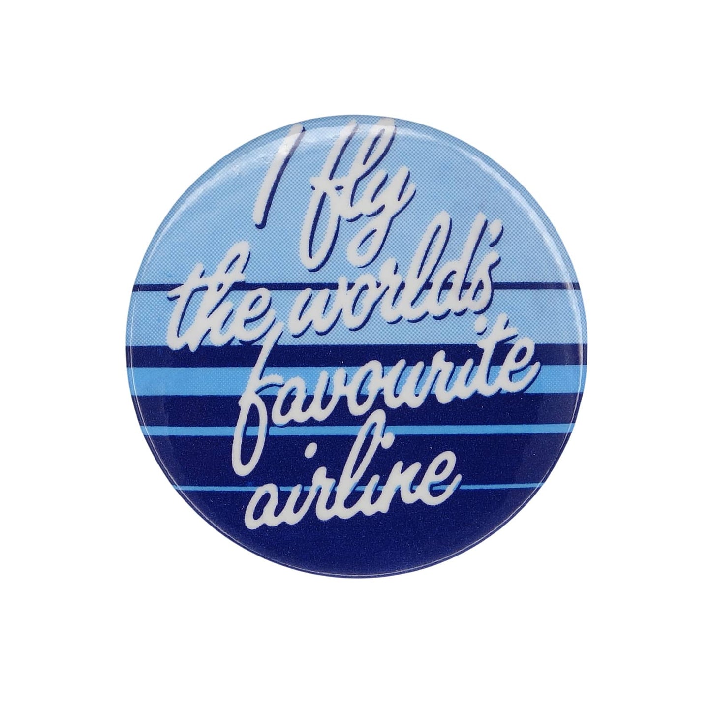 I fly the world's favourite airline 英国航空 缶バッジ バッチ