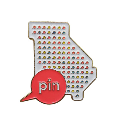 pin 地図型 ピンズ