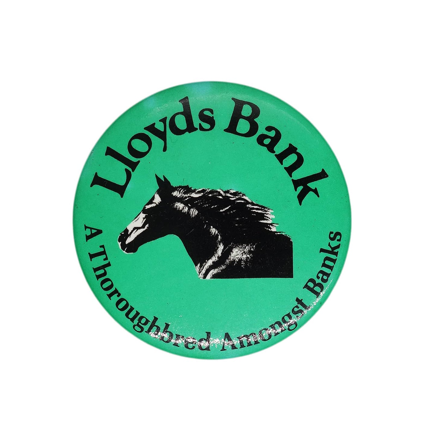Lloyds Bank ロイズ銀行 缶バッジ バッチ 馬