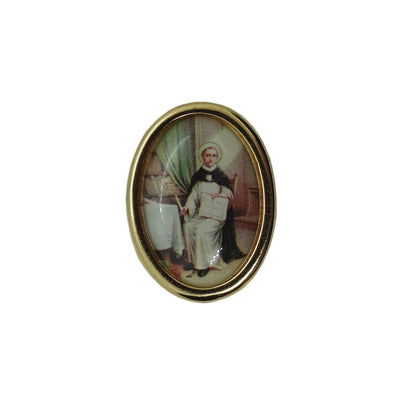 神学者 トマス・アクィナス ピンズ St. Thomas Aquinas 留め具付き