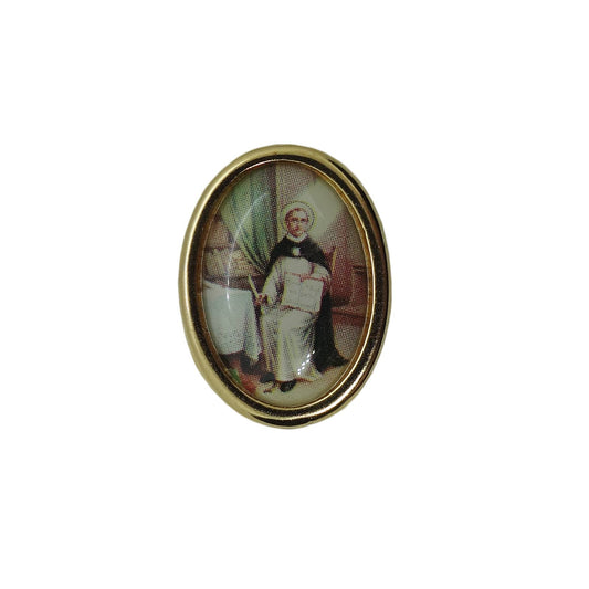 神学者 トマス・アクィナス ピンズ St. Thomas Aquinas 留め具付き