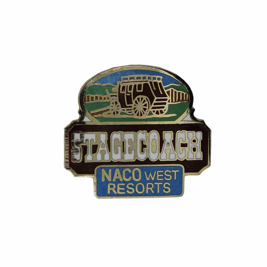 馬車 ピンズ NACO WEST RESORTS STAGECOACH 留め具付き