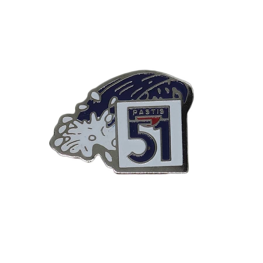 PASTIS 51 リキュール ピンズ お酒 パスティス 波 留め具付き