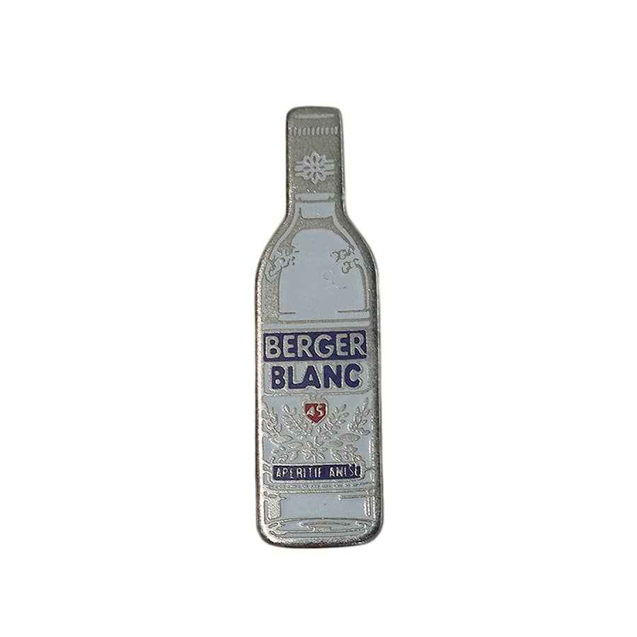 BERGER BLANC リキュール ピンズ お酒 ベルジェ ブラン留め具付き