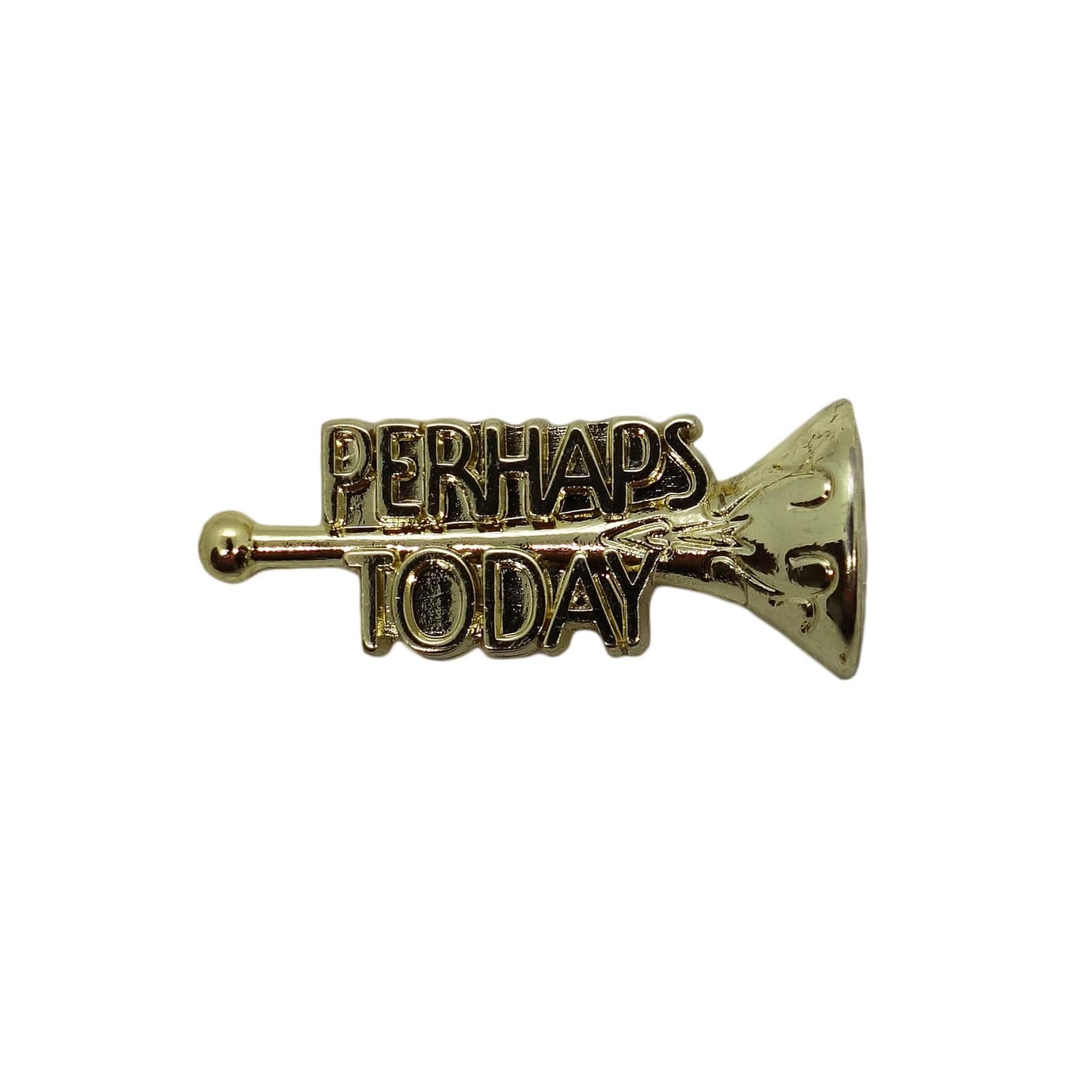 PERHAPS TODAY トランペット ピンズ 留め具付き
