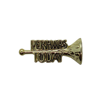 PERHAPS TODAY トランペット ピンズ 留め具付き