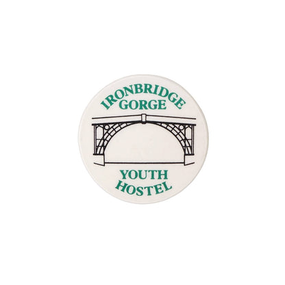 IRONBRIDGE GORGE YOUTH HOSTEL 缶バッジ バッチ