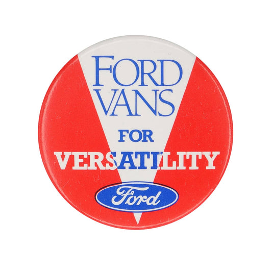 Ford Vans for Versatility 缶バッジ バッチ フォード
