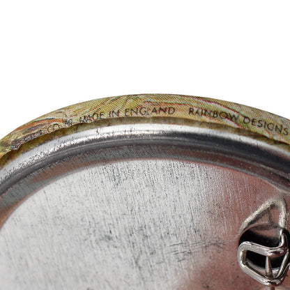 あひるのジマイマのおはなし 缶バッジ バッチ ジマイマとキツネ