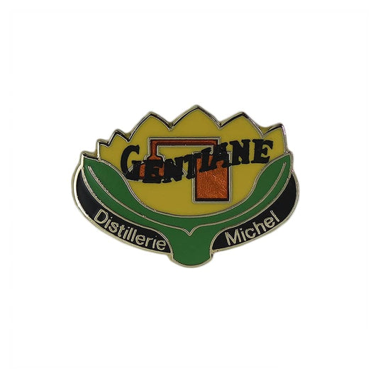 GENTIANE リキュール ピンズ お酒 Distillerie Michel 留め具付き