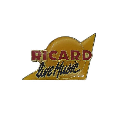 RICARD Live Music ピンズ 音楽 ライブイベント 留め具付き